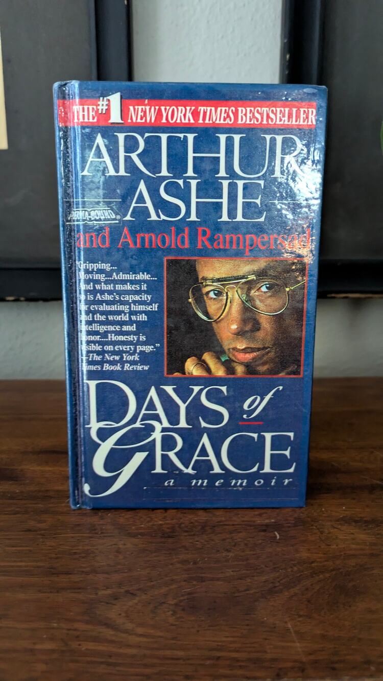 Days of Grace Arthur Ashe Arnold Rampersad Memoir PB 1994 Ballantine